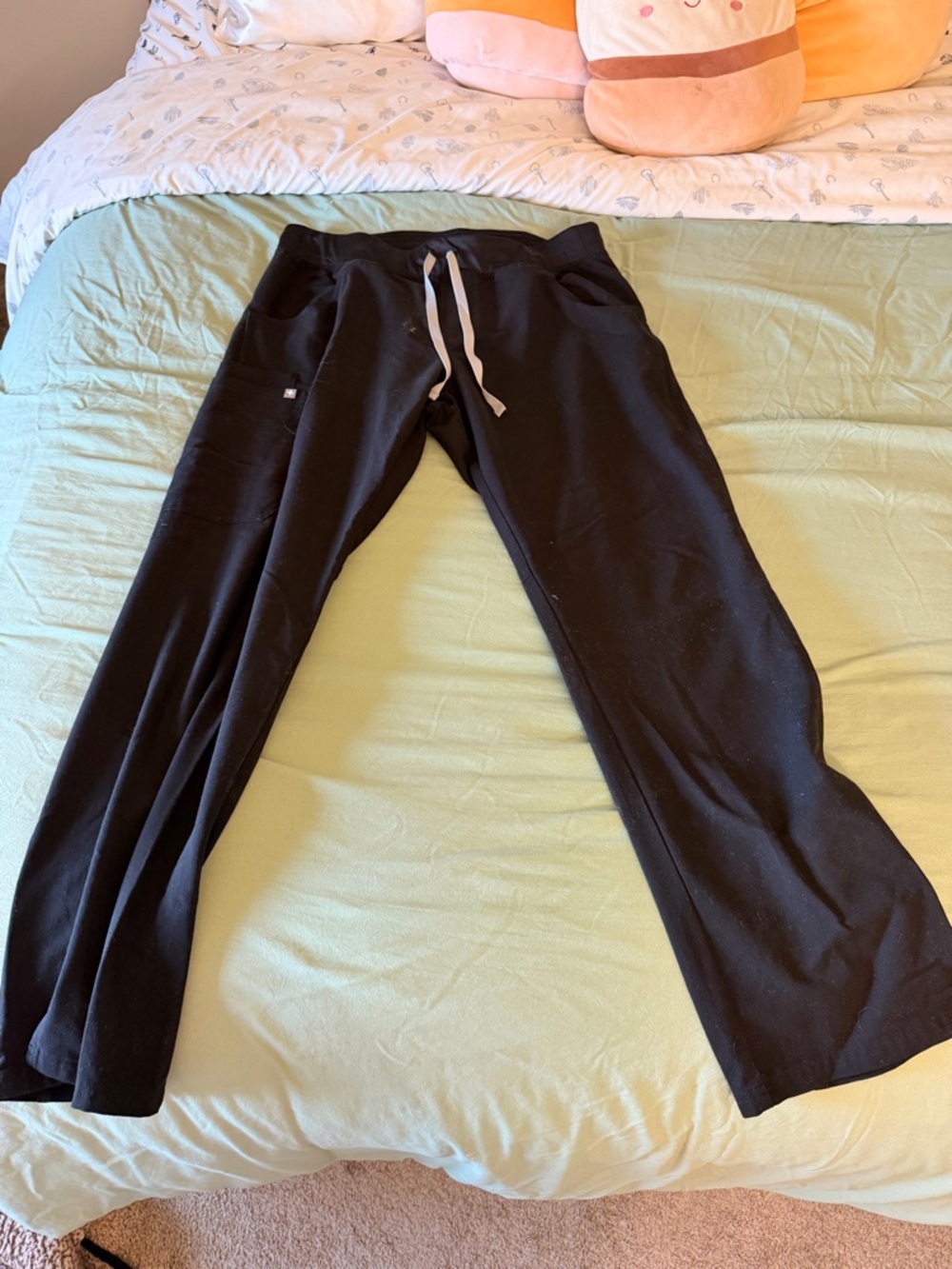 Figs Black Women's Drawstring Joggers